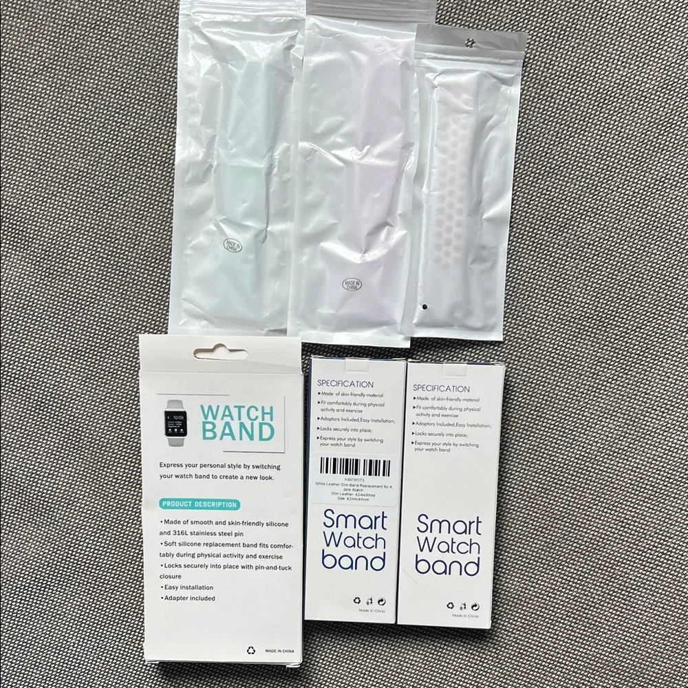 Smart Watch Bands - Multi-Color Set of 6- 42/44/45mm- NWT